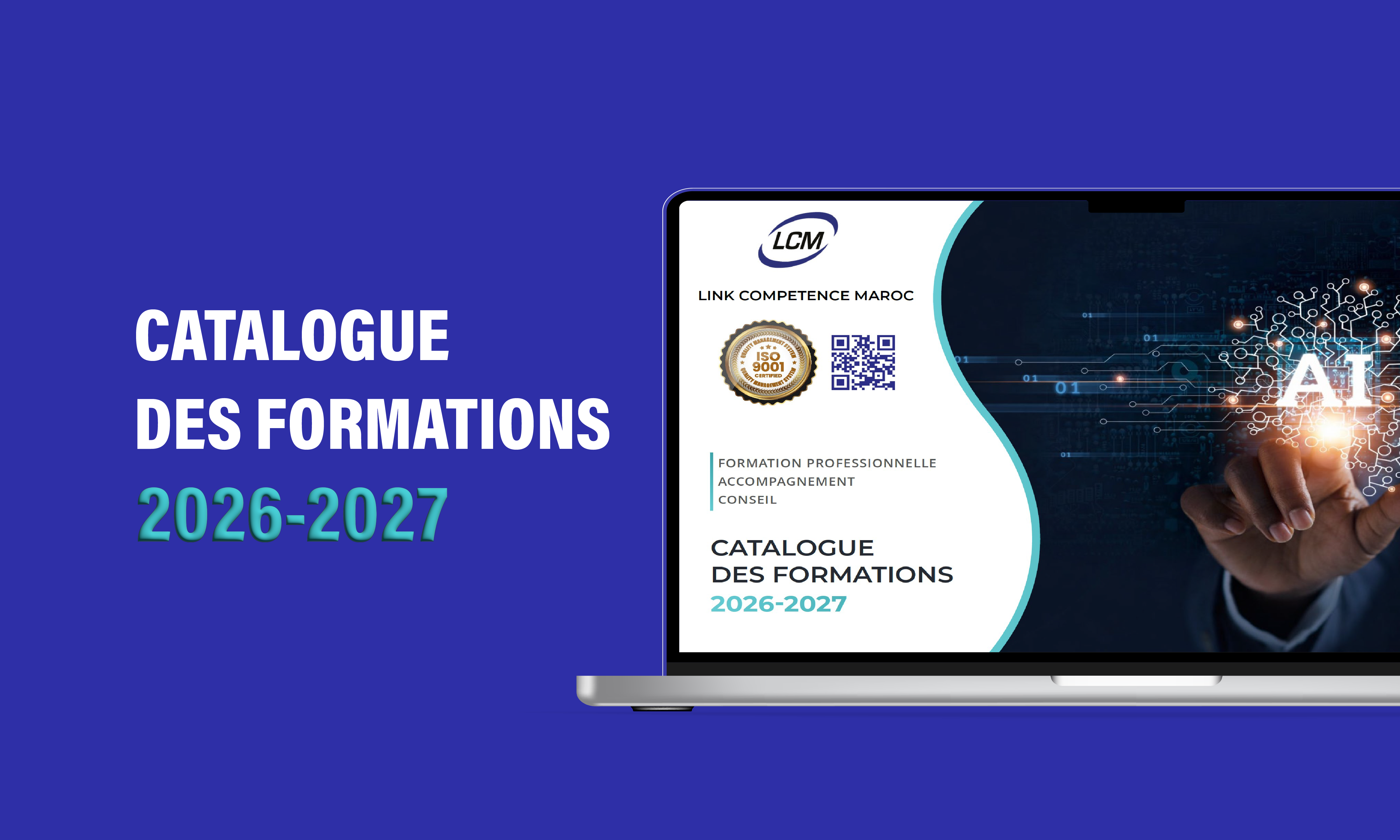 Catalogue de formation 2026-2027 de LCM
